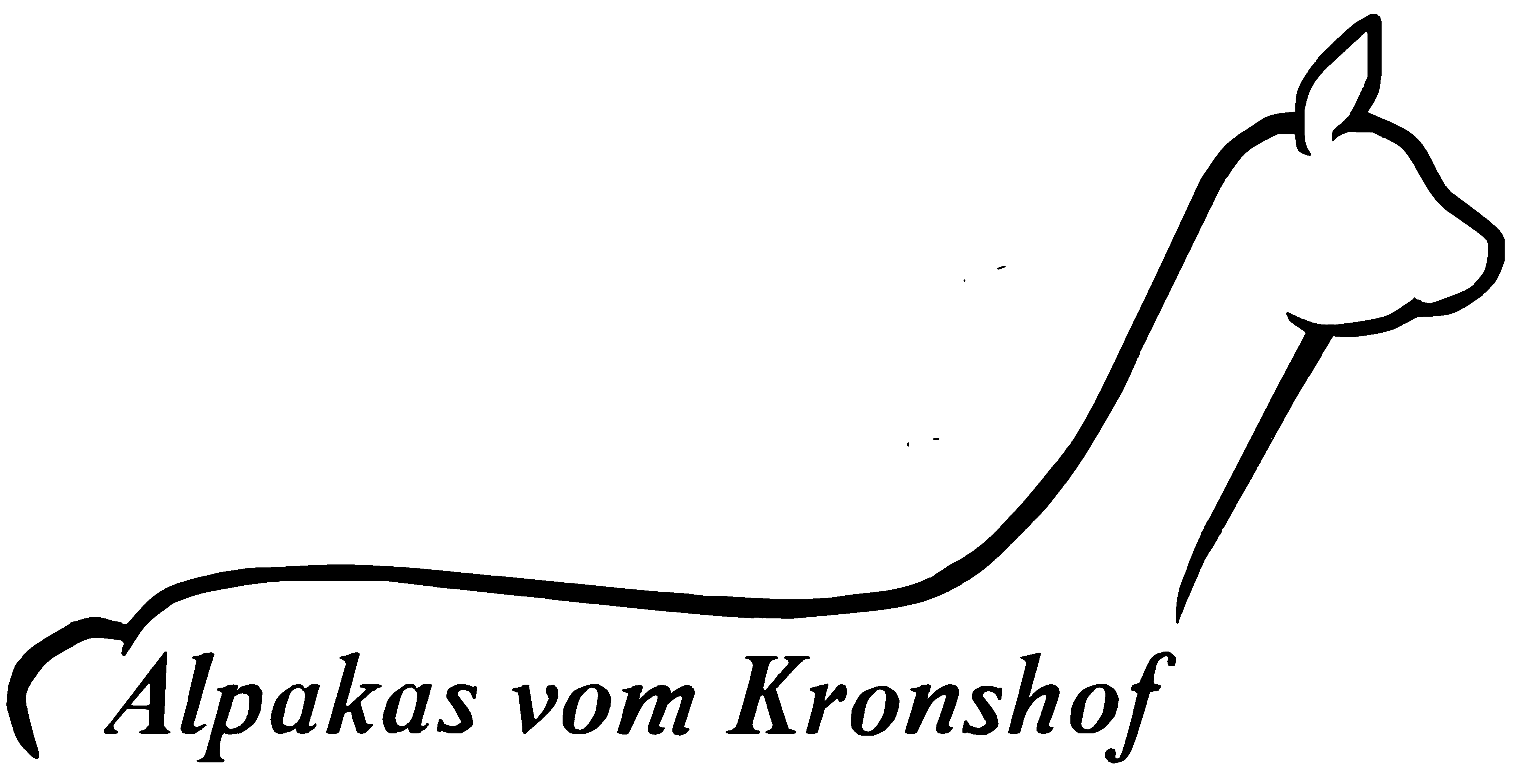 [Logo Alpakas vom Kronshof]